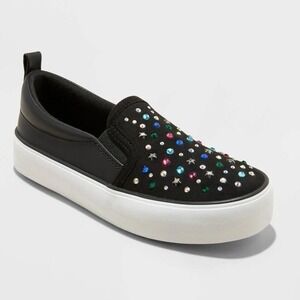 Kids' Hanna Slip-on Sneakers - Art Class™ Black 2